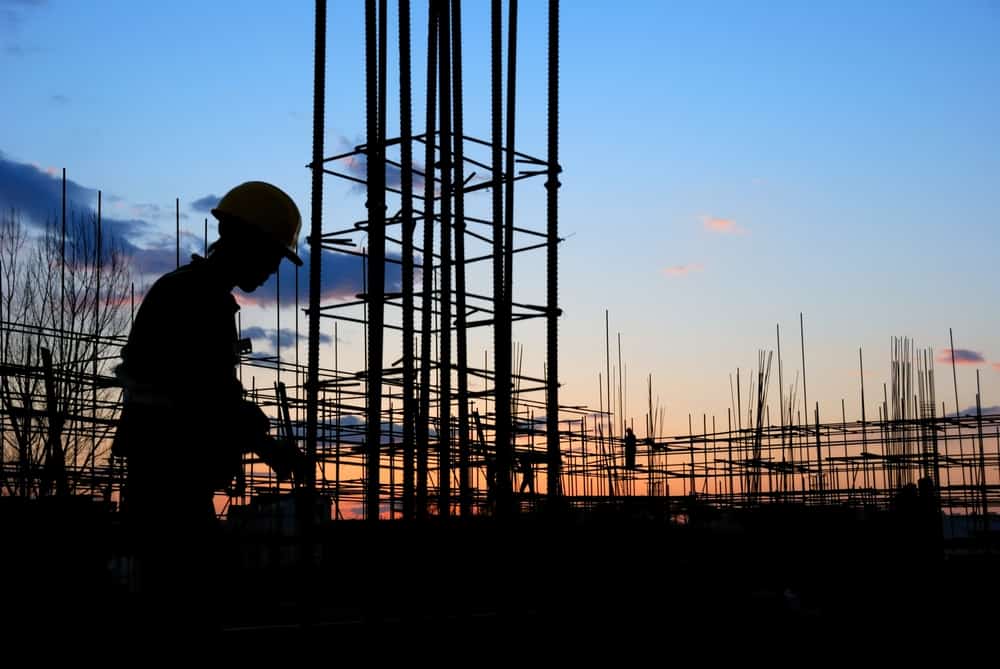 scaffolders at work